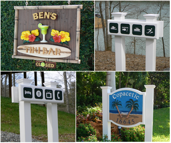 Three Dimensional and Sand Blasted Signs